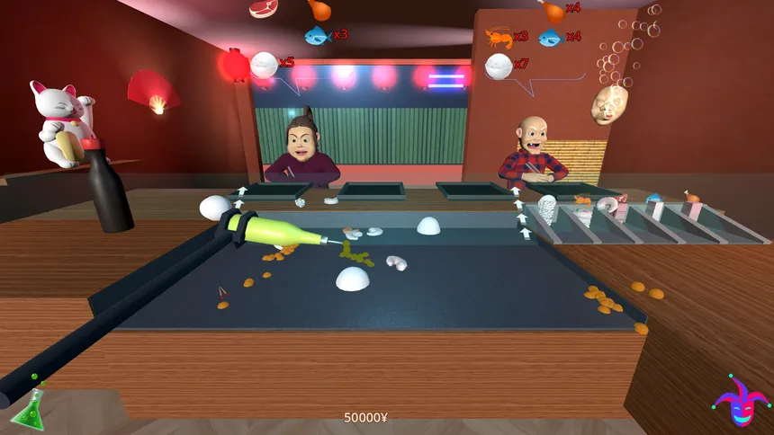 Скриншот 4 к игре Wacky Teppanyaki - Cooking Chaos