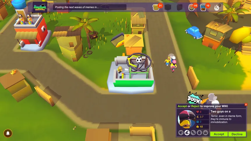 Скриншот 2 к игре Hue Hue Defense