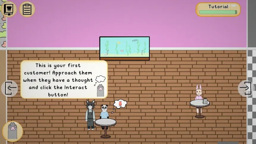 Скриншот 4 к игре Wild Whiskers Cafe