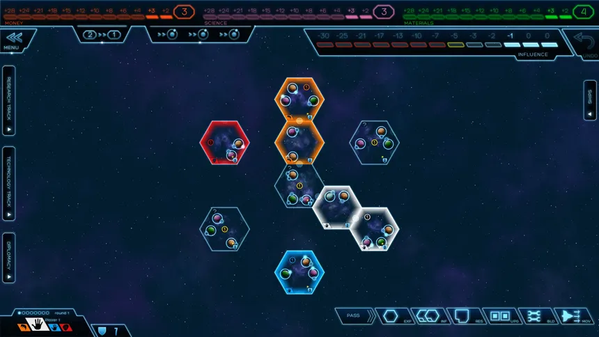Скриншот 2 к игре Eclipse - 2nd Dawn for the Galaxy