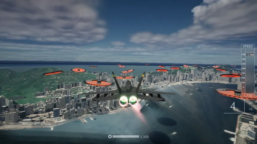 Скриншот 1 к игре Jet Fighters with Friends 4