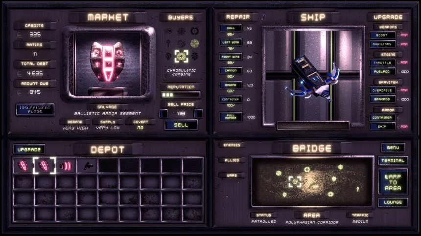 Скриншот 2 к игре Nova Salvage