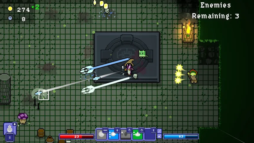 Скриншот 1 к игре The Hero Of Pixel Spire
