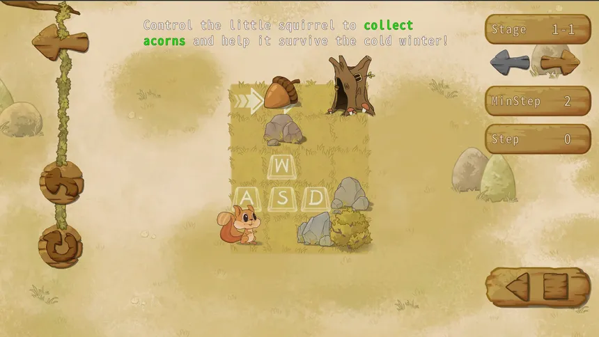 Скриншот 1 к игре WinteringSquirrel