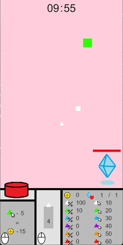 Скриншот 1 к игре Button Game: 10 Minutes War