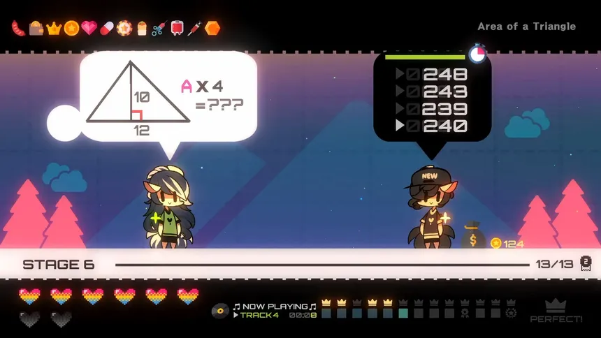 Скриншот 3 к игре Mini Star Math: 4 Routes