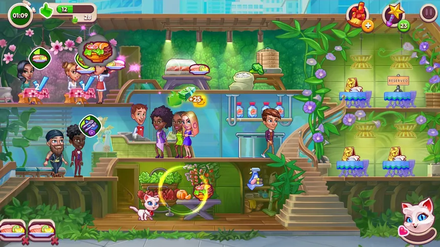 Скриншот 4 к игре Cafe Dash: Cooking, Diner Game