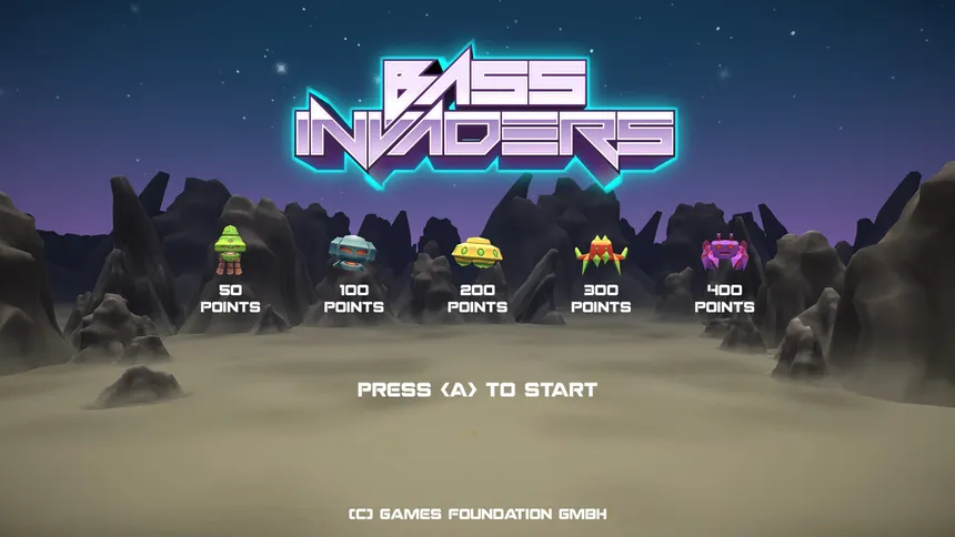 Скриншот 1 к игре Bass Invaders