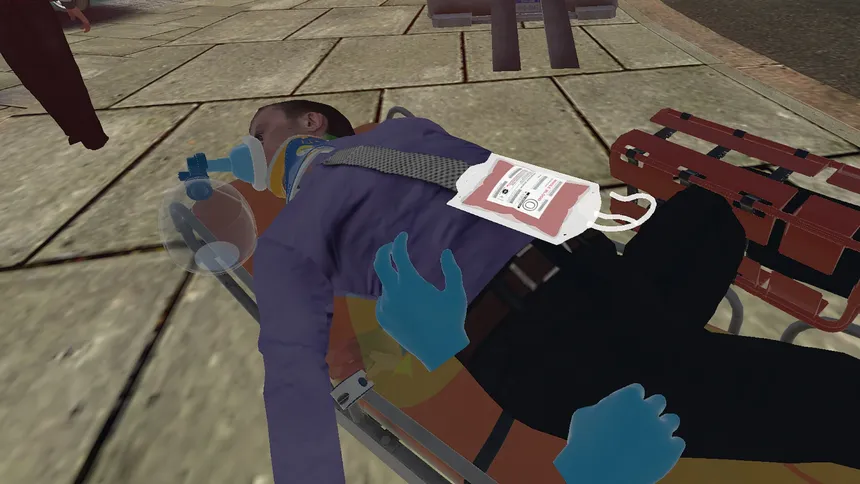 Скриншот 1 к игре Ambulance Driver Life VR