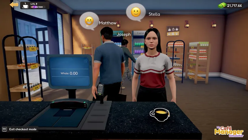 Скриншот 1 к игре My Café Manager Simulator