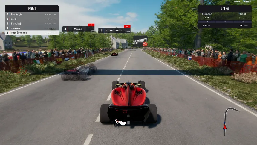Скриншот 6 к игре Formula Evolution 2025