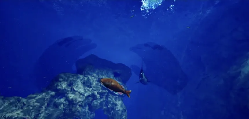 Скриншот 2 к игре ８月３２日の水族館VR