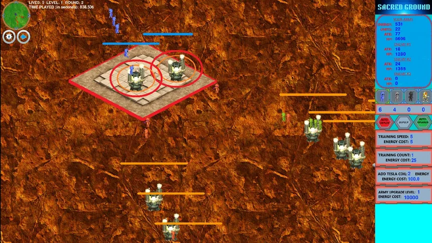 Скриншот 4 к игре Sacred Ground