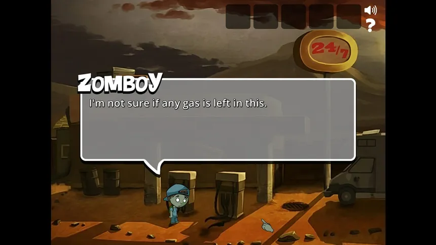 Скриншот 2 к игре The Adventures Of Zomboy