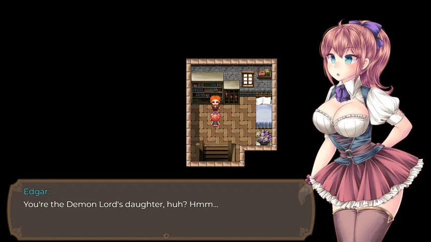 Скриншот 4 к игре The Demon Lord's Daughter and the Tower of Seals