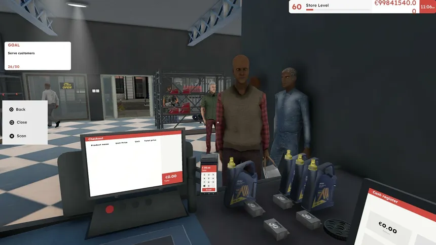 Скриншот 4 к игре Mechanic Supermarket Simulator