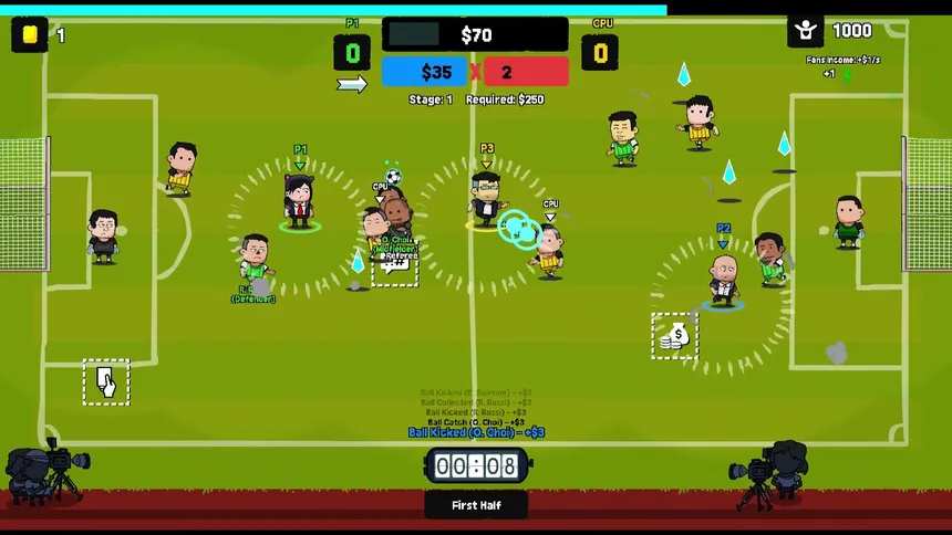 Скриншот 1 к игре Super Senseless Soccer