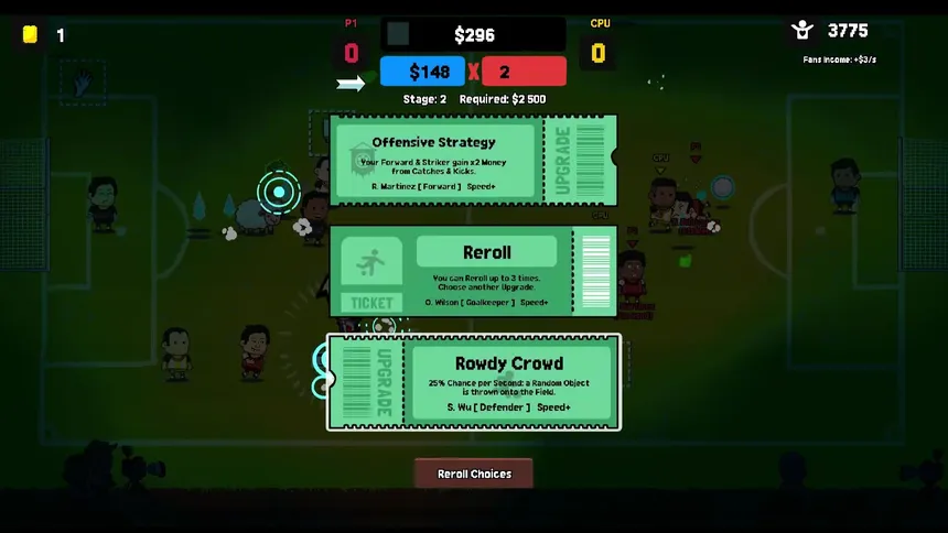 Скриншот 2 к игре Super Senseless Soccer