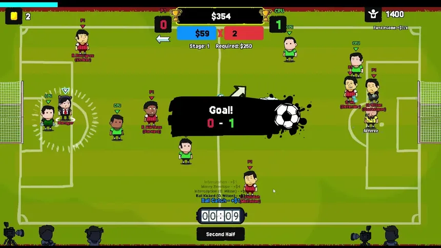 Скриншот 4 к игре Super Senseless Soccer