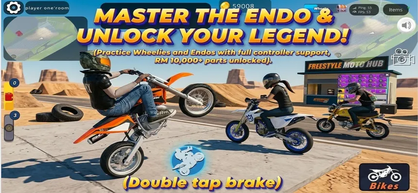 Скриншот 5 к игре Wheelie King 8 - Motorbike simulator 3D