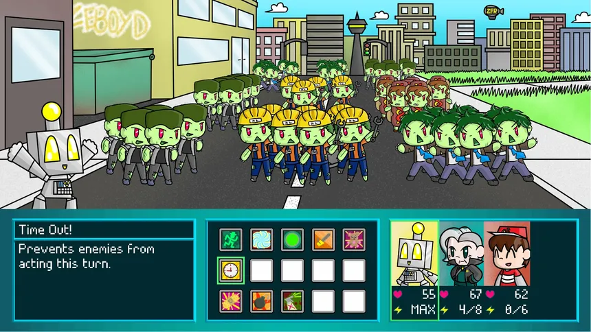 Скриншот 1 к игре Zombie Fun Run