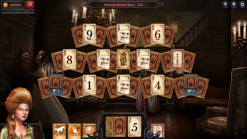 Скриншот 3 к игре Shadowhand Solitaire