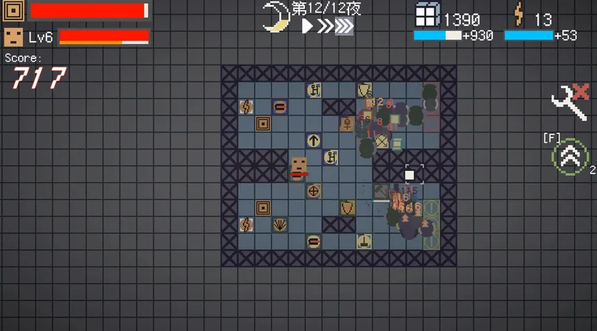 Скриншот 1 к игре Square Circle War