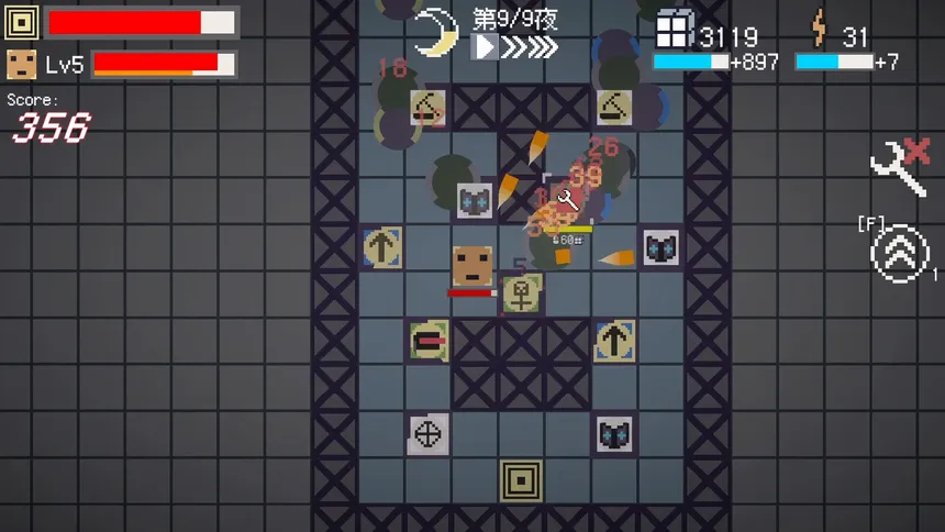 Скриншот 4 к игре Square Circle War