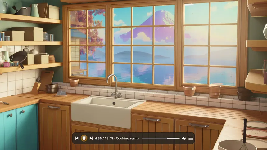 Скриншот 1 к игре Cozy Cooking: Lo-fi Beats
