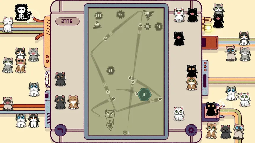 Скриншот 2 к игре Cats Bounce Ball