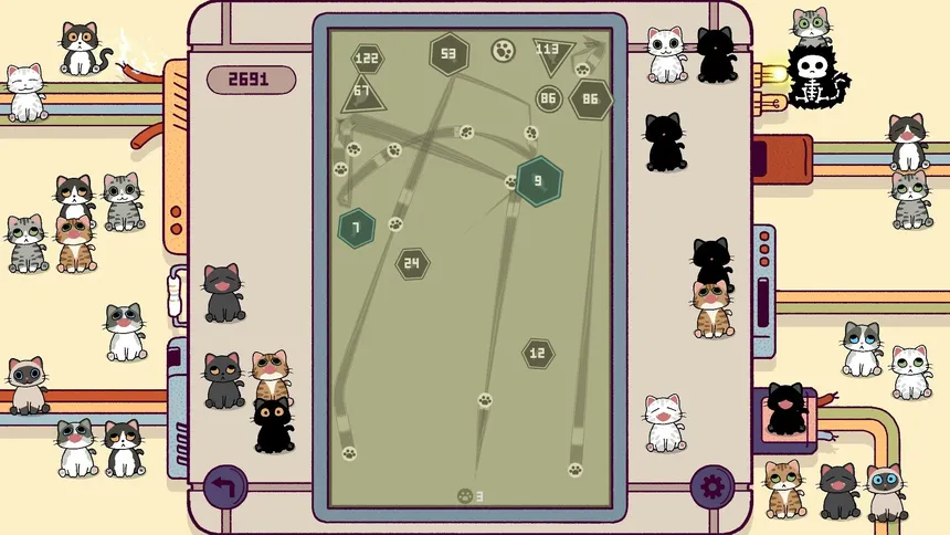 Скриншот 4 к игре Cats Bounce Ball