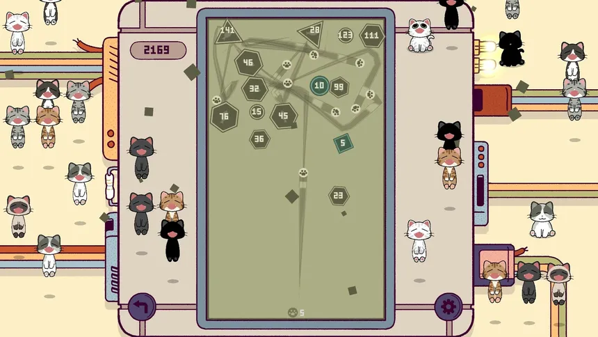 Скриншот 6 к игре Cats Bounce Ball