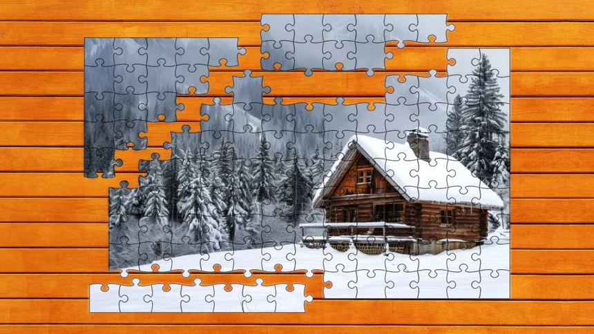 Скриншот 5 к игре Timber Trails Alpine Puzzle