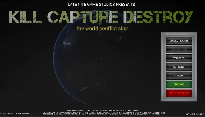 Скриншот 7 к игре Kill Capture Destroy