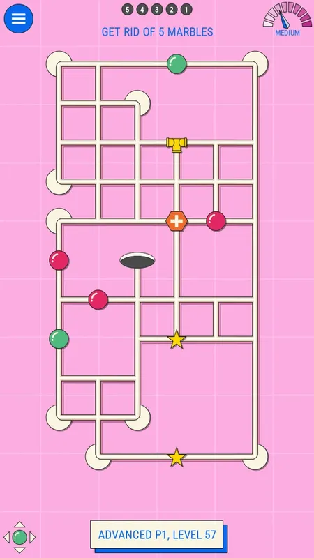 Скриншот 2 к игре Marbles Ricochet