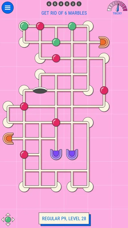 Скриншот 3 к игре Marbles Ricochet