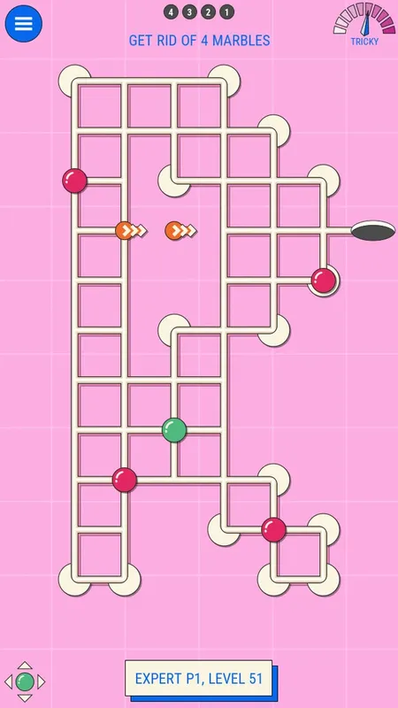 Скриншот 4 к игре Marbles Ricochet