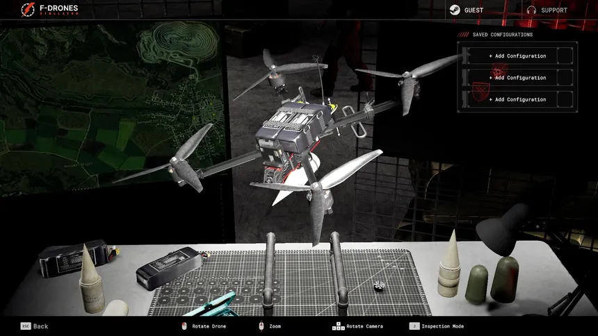 Скриншот 3 к игре F-Drones Simulator
