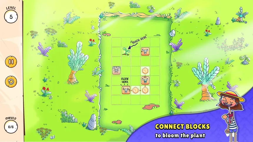 Скриншот 1 к игре Bloom - a puzzle adventure