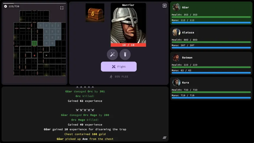Скриншот 1 к игре Depths of Endor: Dungeon Crawler