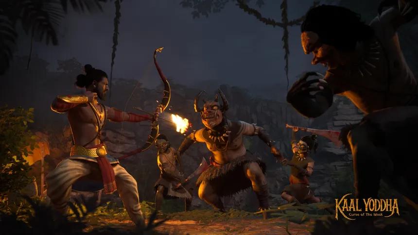 Скриншот 1 к игре Curse of The Mask: Kaal Yoddha - An Action Adventure Game