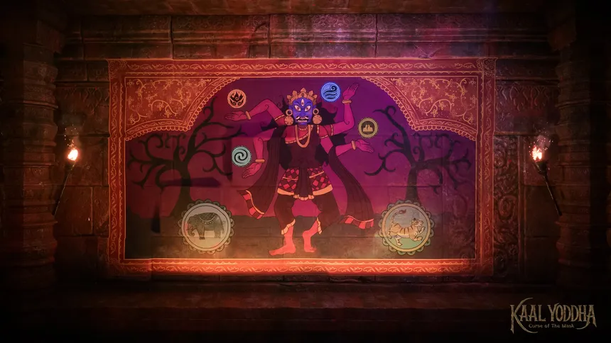 Скриншот 7 к игре Curse of The Mask: Kaal Yoddha - An Action Adventure Game