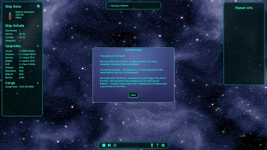 Скриншот 1 к игре Weird Wormholes
