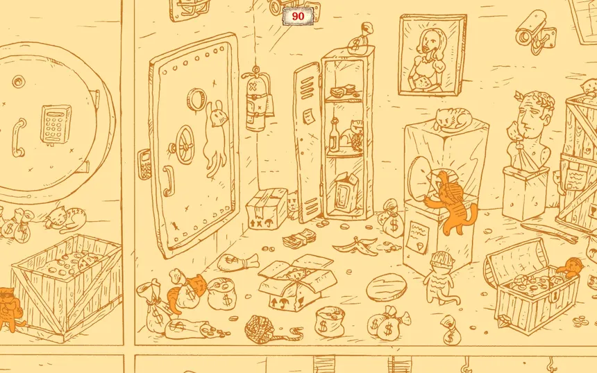 Скриншот 4 к игре 100 Find Kitties: Thief