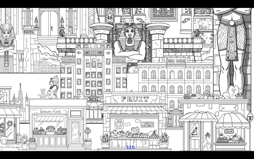 Скриншот 4 к игре Hidden Cats of Egypt