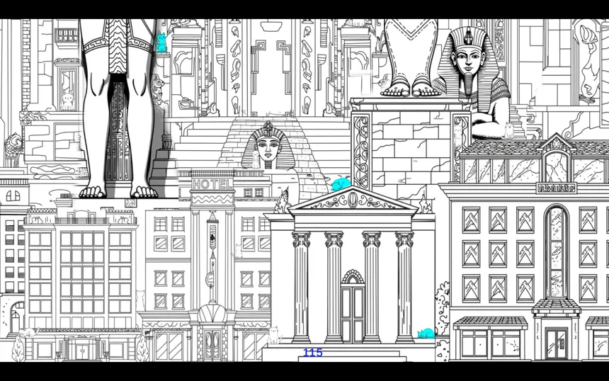 Скриншот 6 к игре Hidden Cats of Egypt