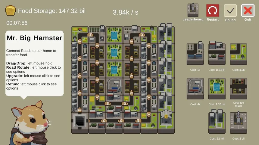 Скриншот 1 к игре Hamster City