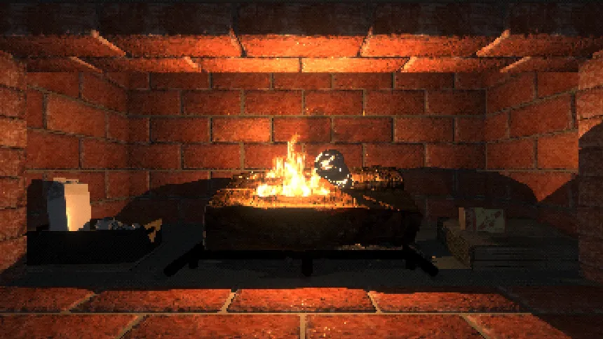 Скриншот 3 к игре Virtual Interactive Fireplace
