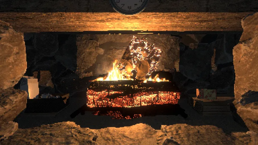 Скриншот 4 к игре Virtual Interactive Fireplace