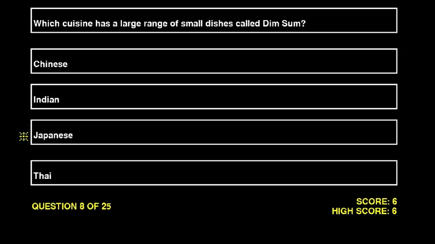 Скриншот 2 к игре Quiz & Learn: Food & Drink